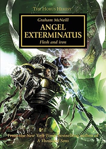 Cover of the paperback edition of 'Angel Exterminatus': Flesh and iron