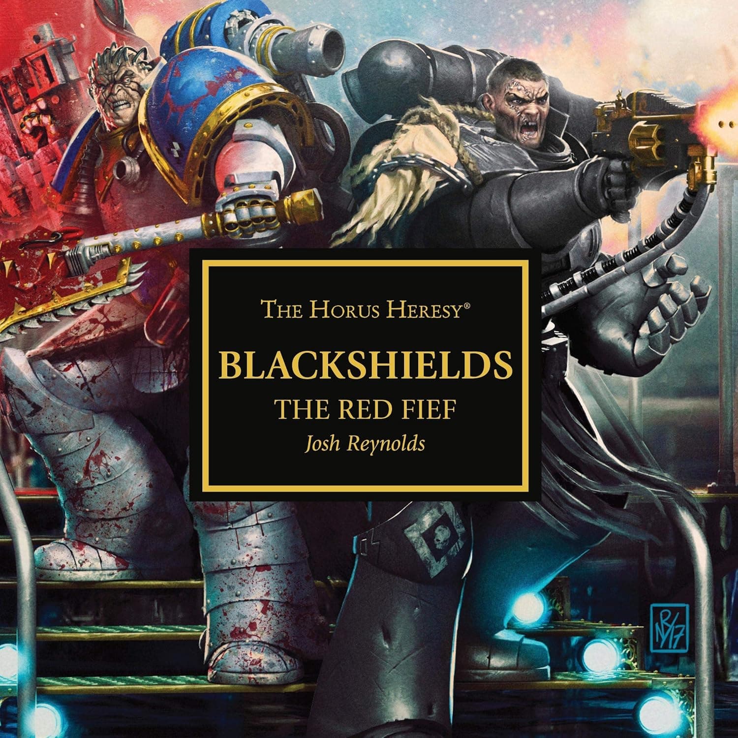 Cover of the audiobook edition of 'Blackshields: The Red Fief'