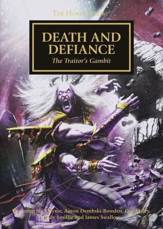 Cover of the hardcover edition of 'Death and Defiance': The Traitor's Gambit