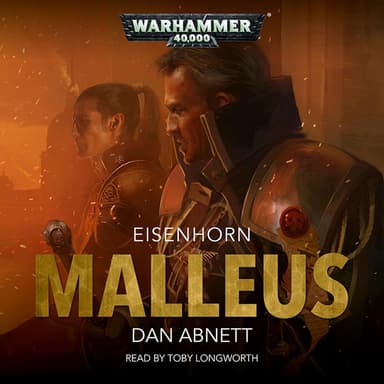 Cover of the audiobook edition of 'Malleus'