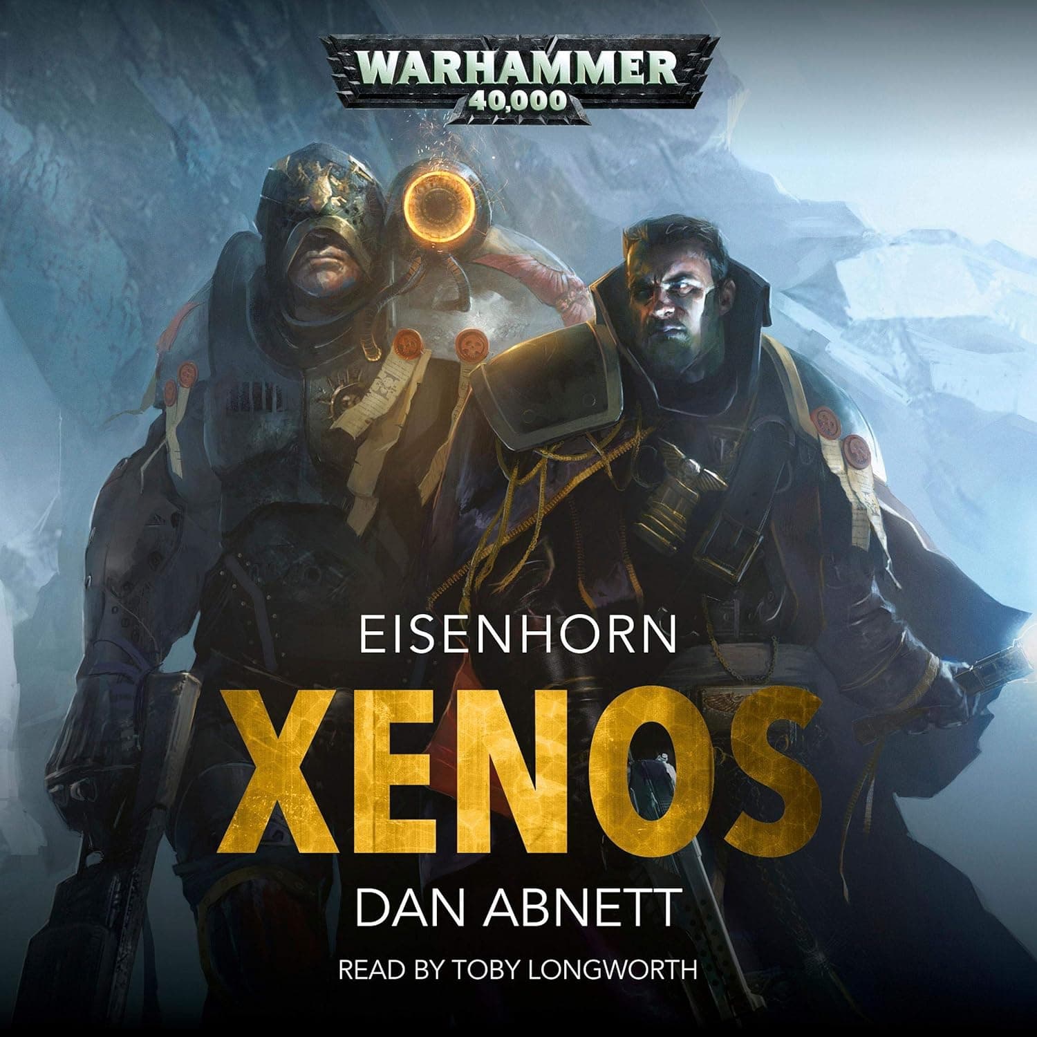 Cover of the audiobook edition of 'Xenos'