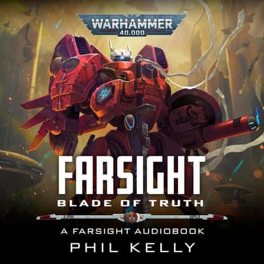 Cover of the audiobook edition of 'Farsight: Blade of Truth': A Farsight Audiobook