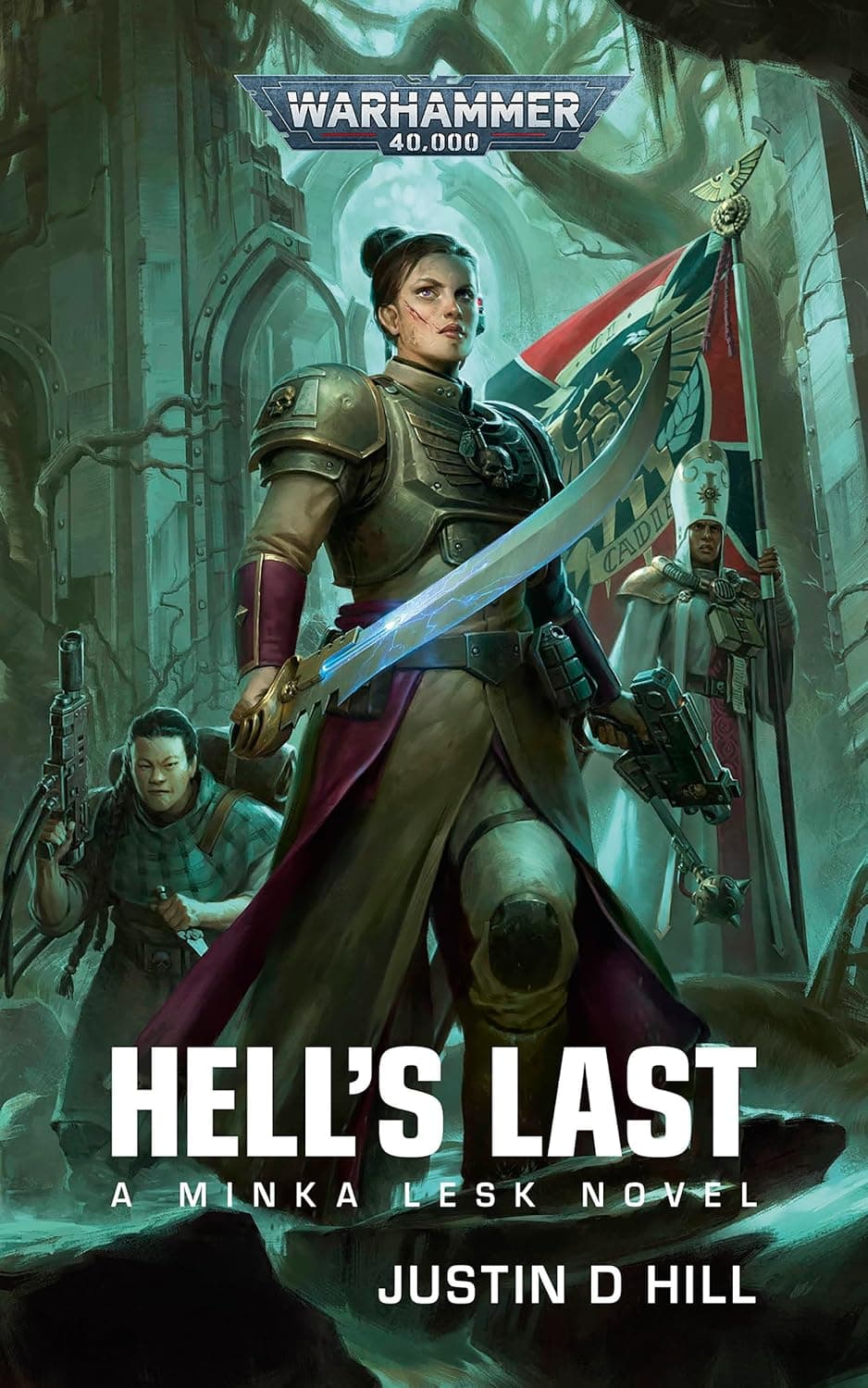 Cover of the ebook edition of 'Hell's Last': A Minka Lesk Novel