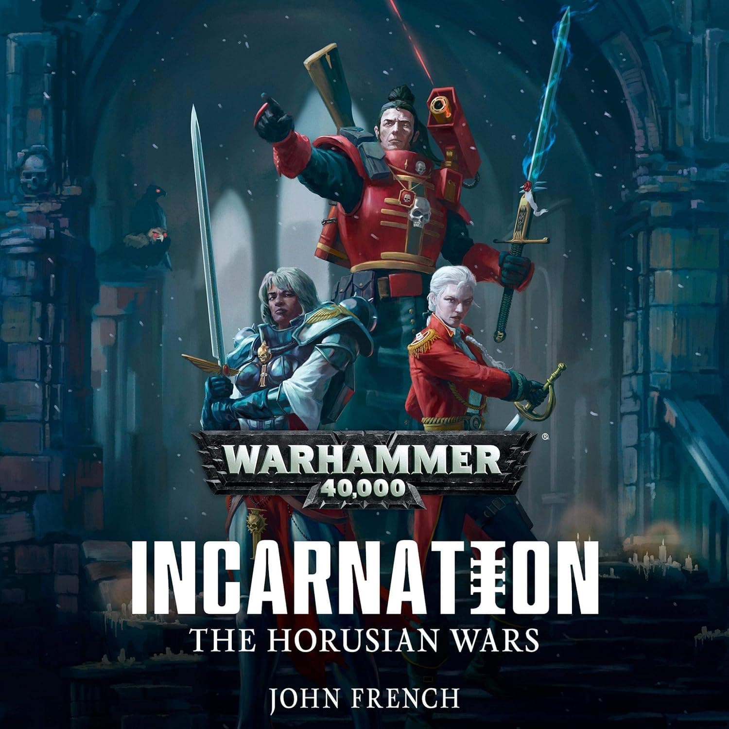 Cover of the audiobook edition of 'The Horusian Wars: Incarnation'