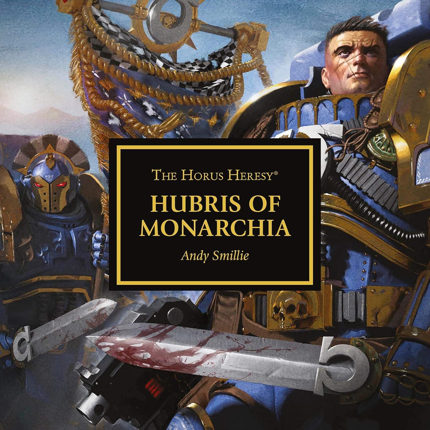 Cover of the audiobook edition of 'Hubris of Monarchia'