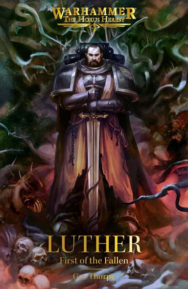 Cover of the hardcover edition of 'Luther: First of the Fallen'