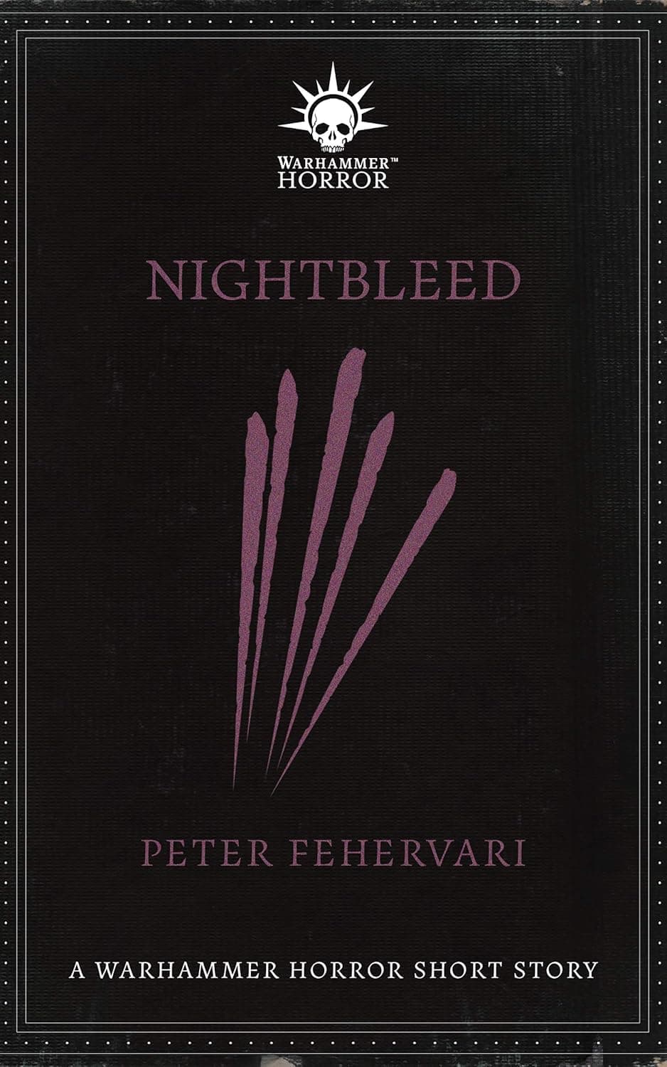 Cover of the ebook edition of 'Nightbleed': A Warhammer Horror Short Story
