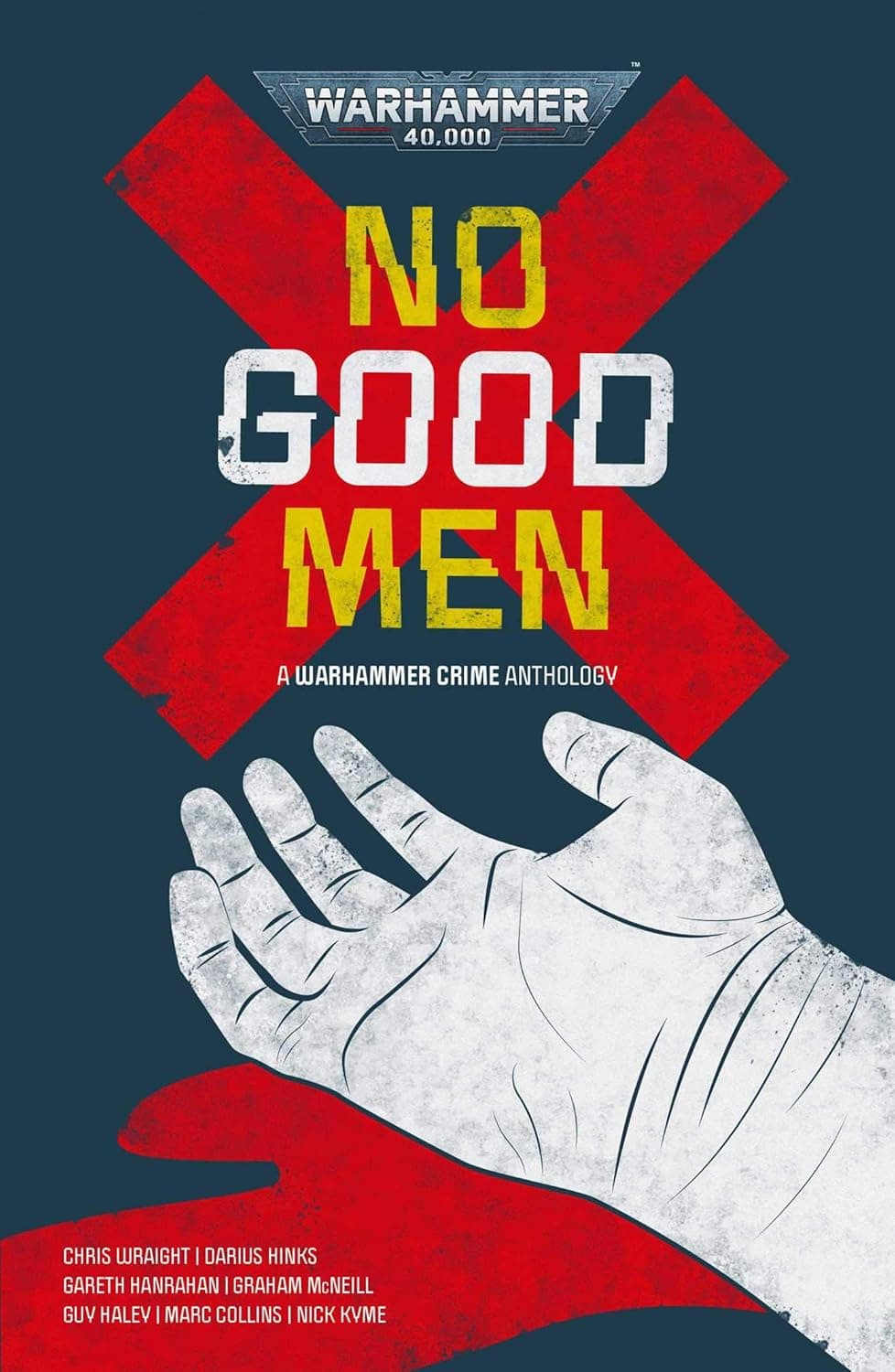 Cover of the ebook edition of 'No Good Men': A Warhammer Crime Anthology