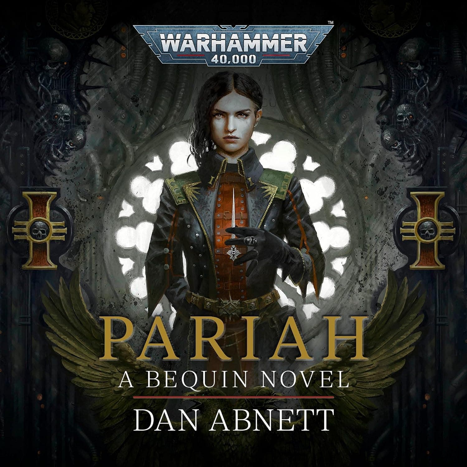 Cover of the audiobook edition of 'Pariah'