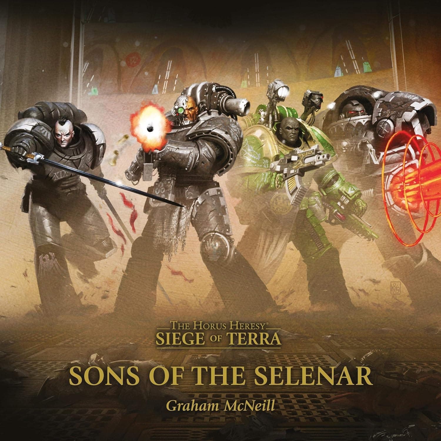 Cover of the audiobook edition of 'Sons of the Selenar'