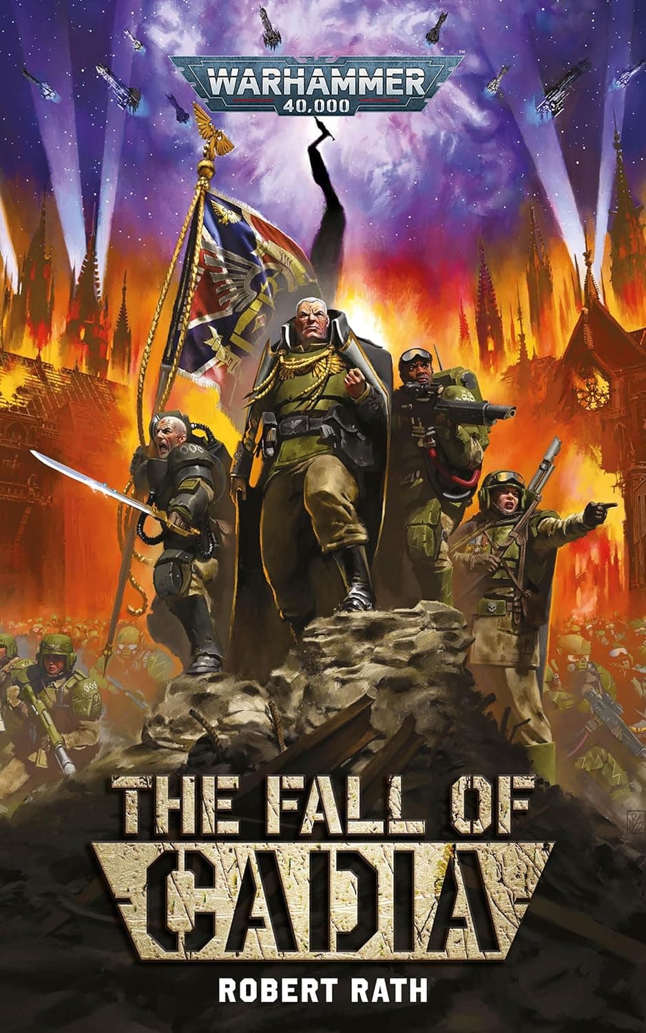 Cover of the paperback edition of 'The Fall of Cadia'