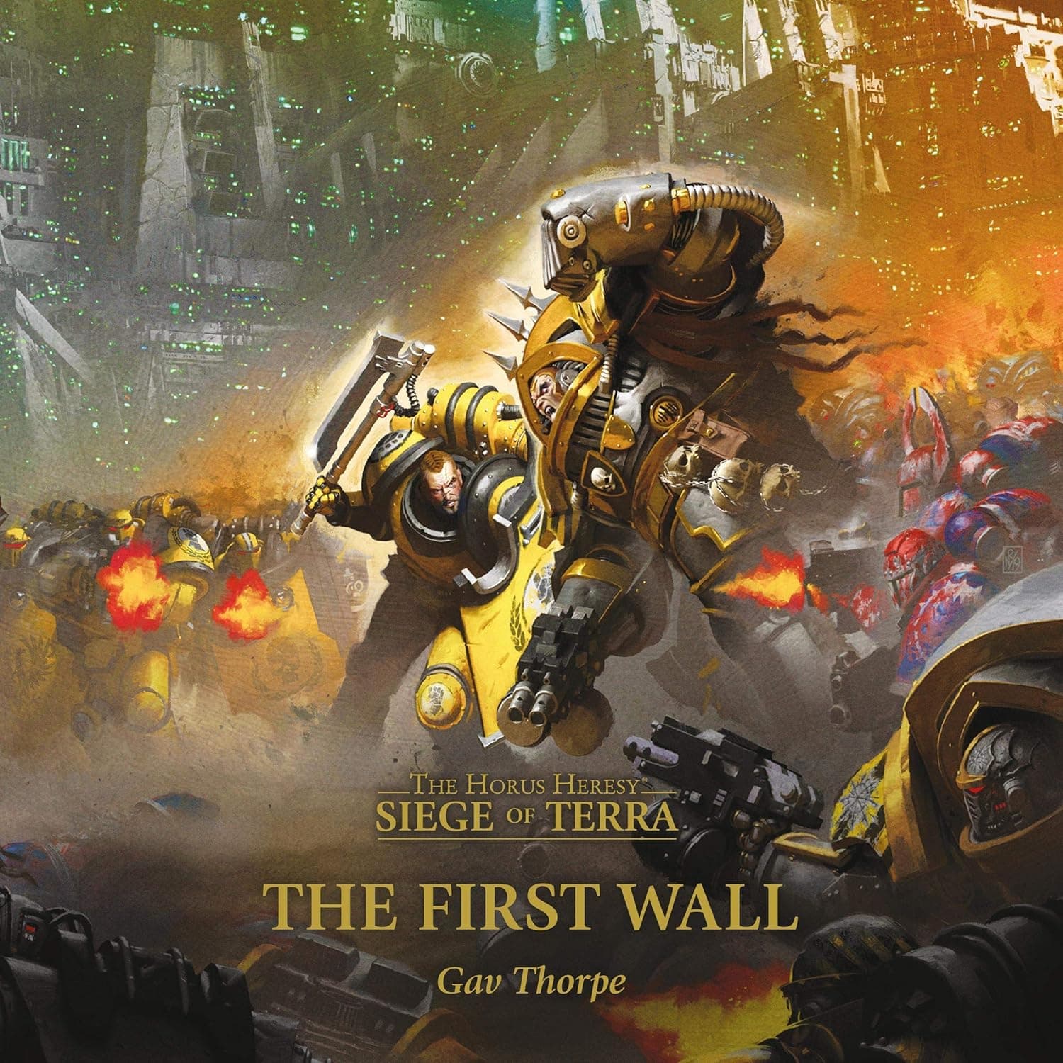Cover of the audiobook edition of 'The First Wall'