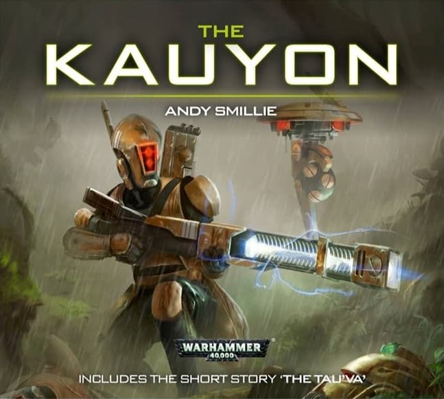 Cover of the audiobook edition of 'The Kauyon': Includes the short story 'The Tau'va'