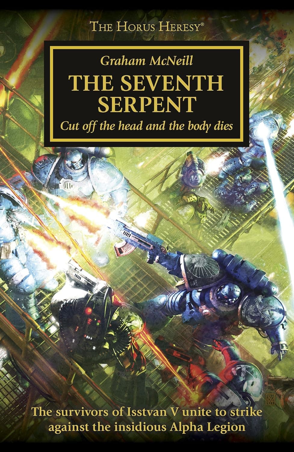 Cover of the ebook edition of 'The Seventh Serpent': Cut off the head and the body dies