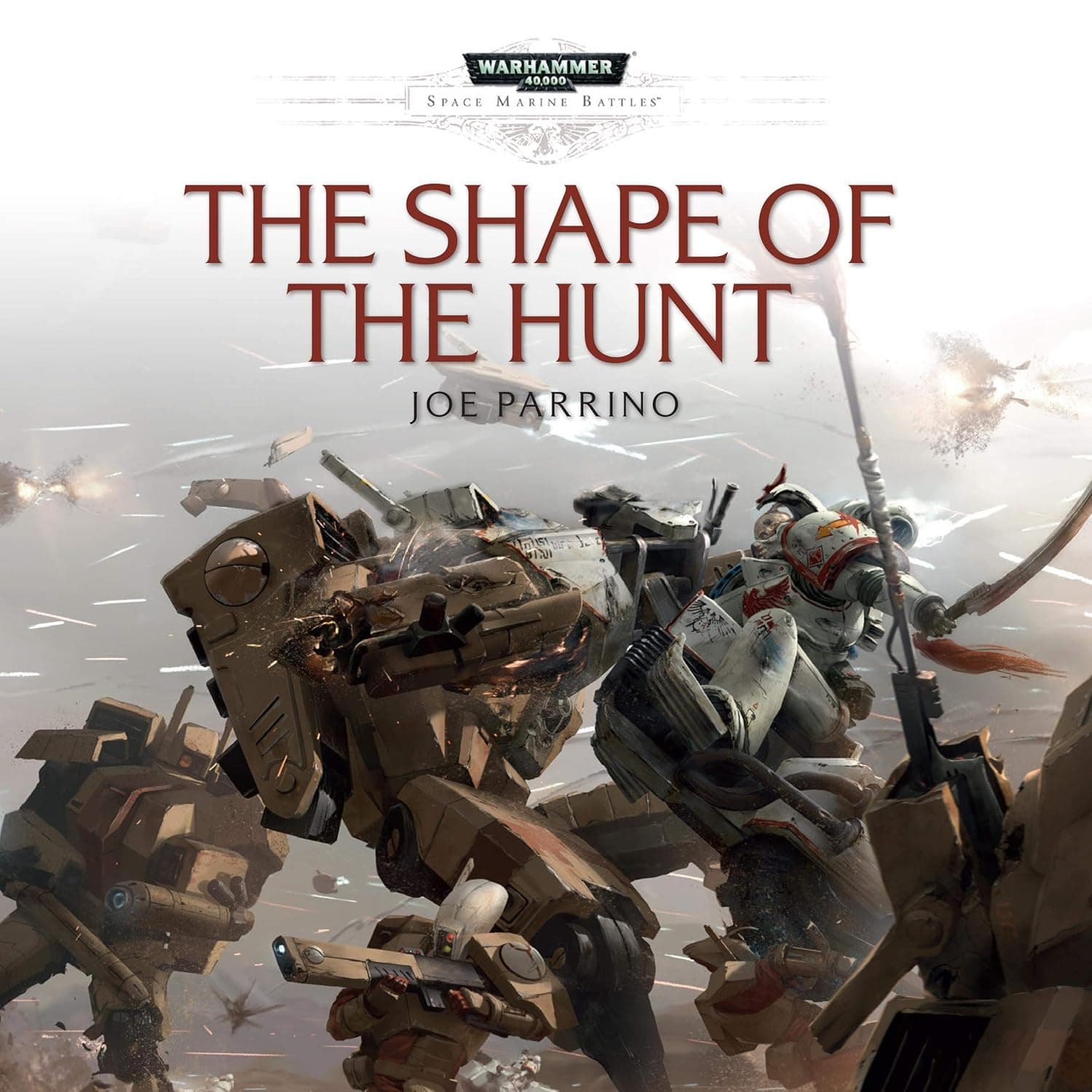 Cover of the audiobook edition of 'The Shape of the Hunt': In the wake of an apocalyptic war against the alien tau, the White Scars take to their bikes and ...