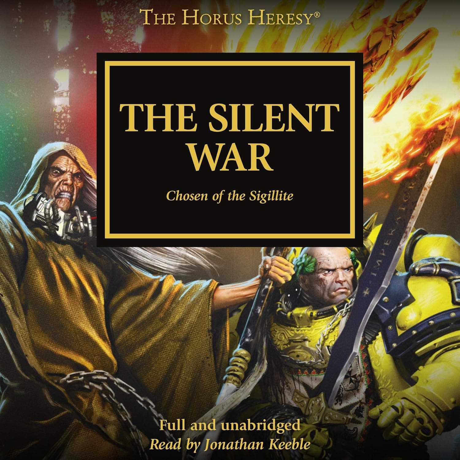 Cover of the audiobook edition of 'The Silent War': Full and unabridged, Read by Jonathan Keeble