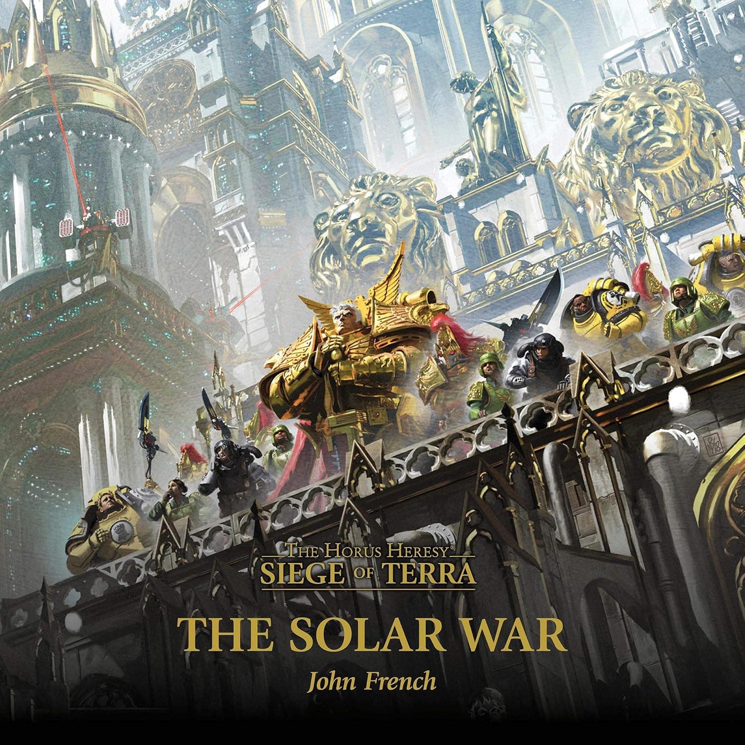 Cover of the audiobook edition of 'The Solar War'