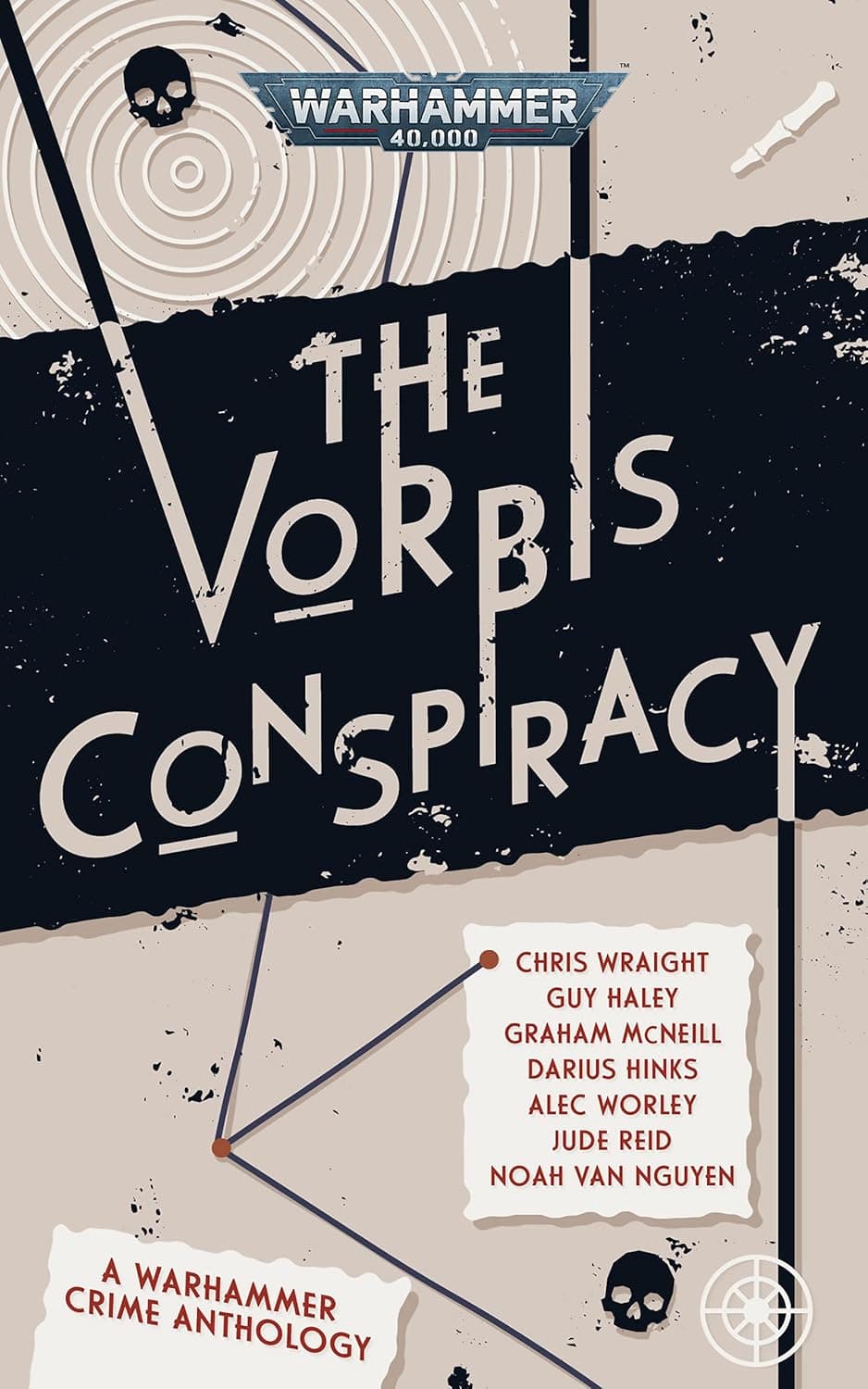 Cover of the ebook edition of 'The Vorbis Conspiracy': A Warhammer Crime Anthology
