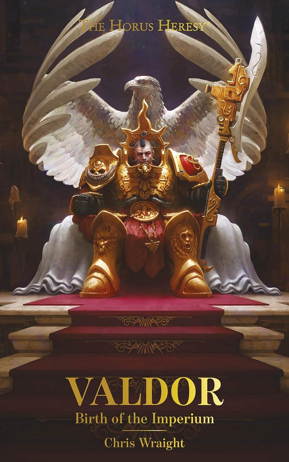 Cover of the hardcover edition of 'Valdor: Birth of the Imperium'