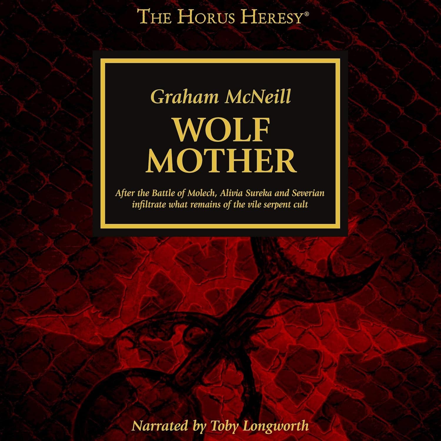 Cover of the audiobook edition of 'Wolf Mother': Narrated by Toby Longworth
